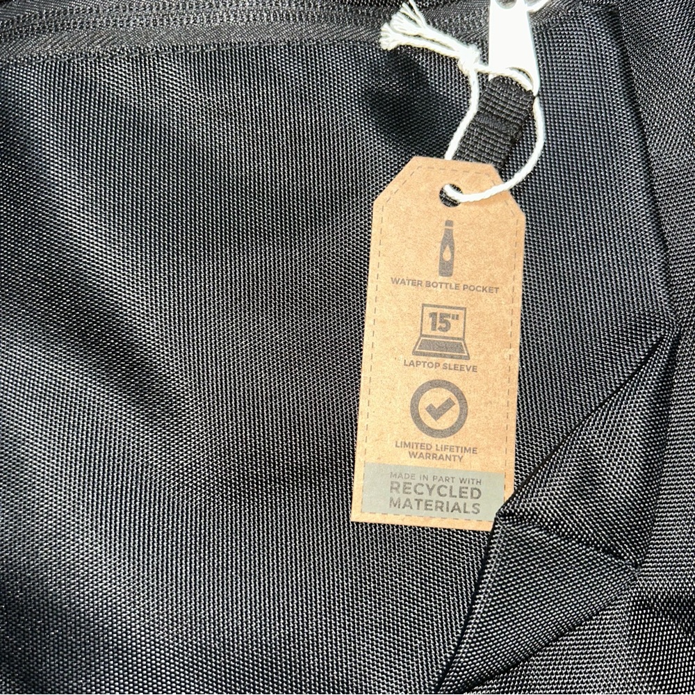 Jansport black cross town back pack NWT - Picture 2 of 4